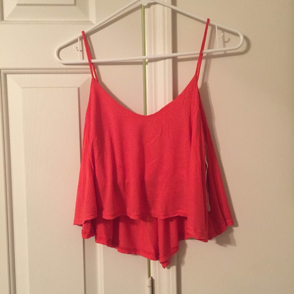 Orange Crop Top